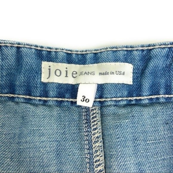 Joie Button Front Jean Mini Skirt - Picture 5 of 6